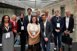 L'équipe de la délégation wallonne à la EU Cyberweek 2025 